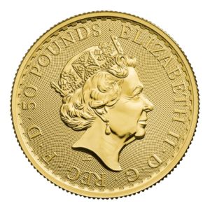 1 oz  Elizabeth II Britannia 2023 Royal Mint zlatá mince