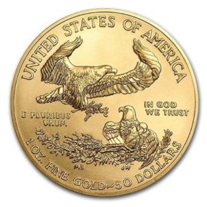 1 oz American Eagle 2021 US mint zlatá mince typ 1