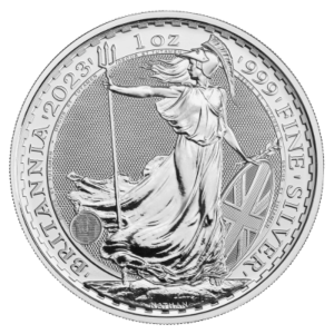 1 oz Britannia Charles III 2023 stříbrná mince