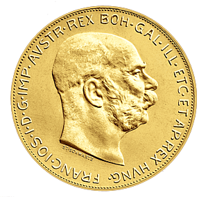 100 koruna Franc Josef I. 1915 - novoražba