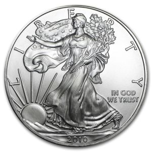 1 oz American Eagle | 2010 | U.S. Mint | stříbrná investiční mince 999