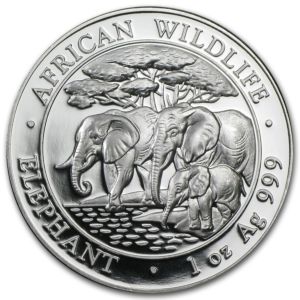 1 oz Elephant 2013 | Bavarian Central Mint | stříbrná investiční mince 999