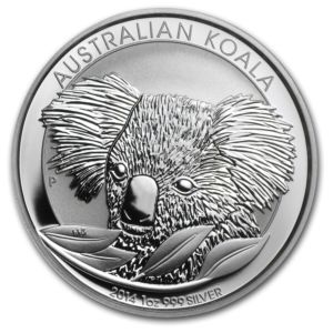 1 oz Koala 2014 Perth Mint stříbrná mince 