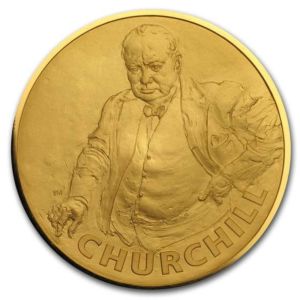 5 oz Winston Churchill  2015 PROOF The Royal Mint 