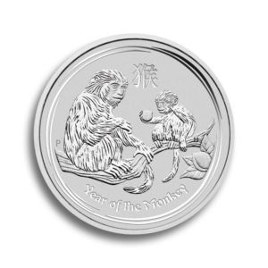 1 oz  Lunar Year of The Monkey Rok opicePerth Mint stříbrná mince 2016