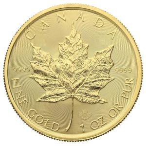 1 Oz Maple Leaf 2019 Royal Canadian Mint zlatá mince