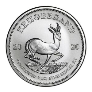 1 oz Krugerrand 2020 stříbrná mince