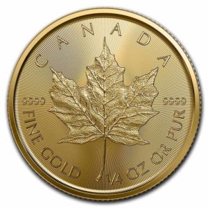 1/4 oz Maple Leaf | 2023 | Royal Canadian Mint | zlatá investiční mince 999.9