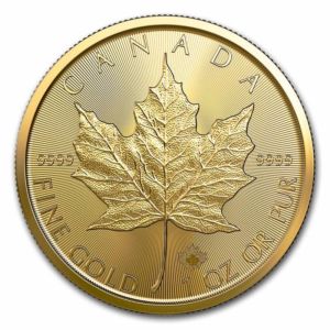 1 oz Maple Leaf 2023 Royal Canadian Mint zlatá mince