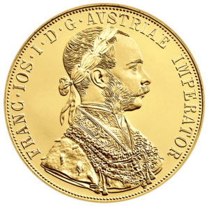 4 Dukát František Josef I. 1915 (novoražba) Münze Österreich zlatá mince