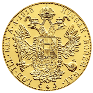 4 Dukát František Josef I. | 1915 | novoražba | Münze Österreich | zlatá investiční mince 986