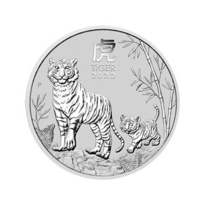 1 oz Tiger 2022 stříbrná mince