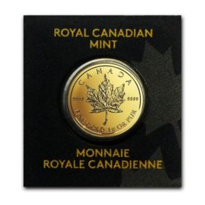 1 g Maple Leaf 2021 zlatá mince