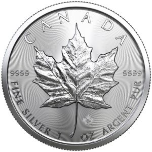 1 oz Maple Leaf 2019 Royal Canadian Mint stříbrná mince