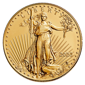 1 oz American Eagle 2023 zlatá mince