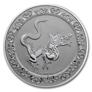 1 oz Žlutý Hadí Drak Celestial | 2020 | New Zealand Mint | stříbrná investiční mince 999