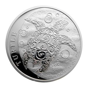 1 oz Turtle 2021 stříbrná mince