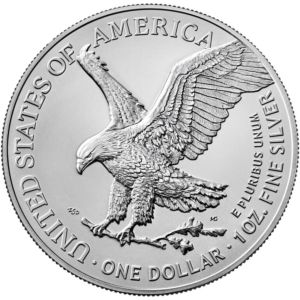 1 oz Eagle 2022 stříbrná mince
