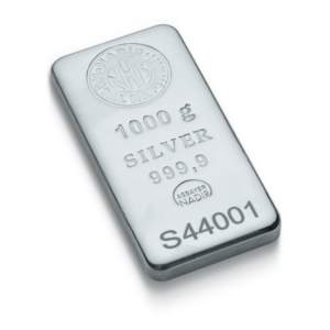 1000 g  Nadir Metal | Turecko | odlévaný | stříbrný investiční slitek 999