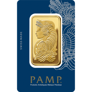 100 g Pamp | Fortuna | zlatý investiční slitek 999.9