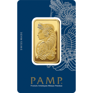 31,1 g (1 oz) Pamp | Fortuna | zlatý investiční slitek 999.9 