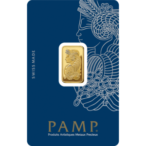 Zlatý investiční slitek 5 g Pamp | Fortuna | 999.9