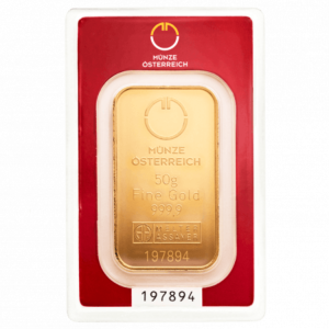 50 g Münze Österreich | zlatý investiční slitek 999.9