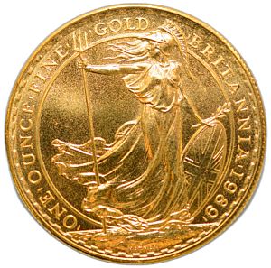 1 oz Britannia | 1989 | The Royal Mint | zlatá investiční mince 916.7