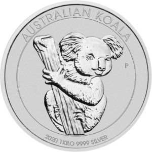 1000 g Koala | 2020 | The Perth Mint | stříbrná investiční mince 999.9