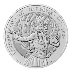 1 oz Morgana | 2023 | Mýty a legendy | The Royal Mint | stříbrná investiční mince 999.9