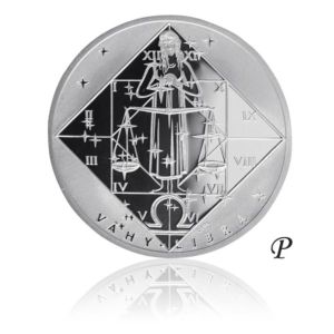 Stříbrná medaile Znamení zvěrokruhu | Váhy - Libra | PROOF  | Česká Mincovna  | Ag 999