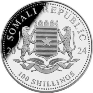 1 oz Elephant | 2024 | Bavarian Central Mint | stříbrná investiční mince 999.9