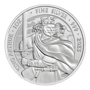 1 oz Král Artuš | 2023 | Mýty a legendy | The Royal Mint | stříbrná investiční mince 999
