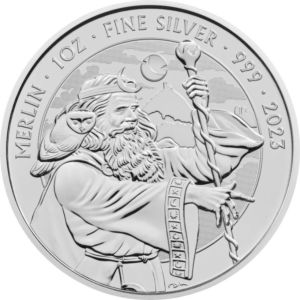 1 oz Merlin | 2023 | Mýty a legendy | The Royal Mint | stříbrná investiční mince 999.9