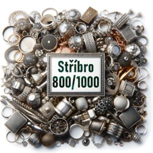 Výkupní cena stříbra (800/1000)
