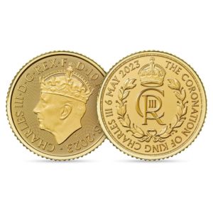 1/10 oz Britannia |  Charles III - korunovace | 2023 |  Royal Mint | Spojené království | zlatá mince