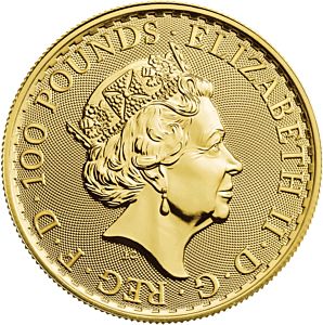 1 oz Britannia 2023 | Elizabeth II | The Royal Mint | zlatá investiční mince 999.9