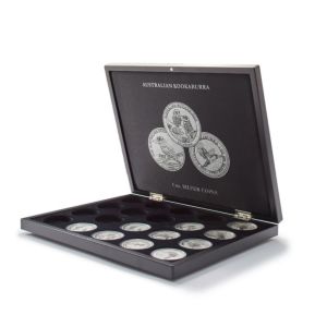 Prezentační pouzdro VOLTERRA | pro 20 stříbrných mincí | Kookaburra | Leuchtturm