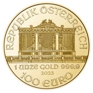1 oz Wiener Philharmoniker | 2023 | Münze Österreich | zlatá  investiční mince 999.9