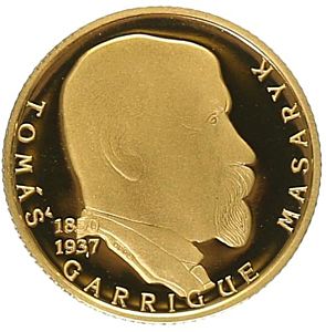 2g Tomáš Garrigue Masaryk | největší osobnosti českého národa | zlatá medaile 585