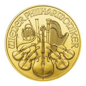 1 oz Wiener Philharmoniker 2022 Münze Österreich zlatá mince