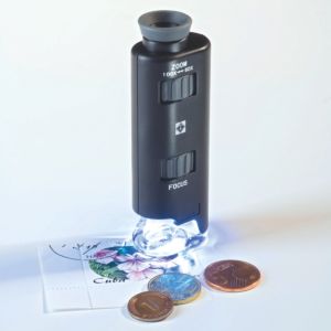 Mikroskop s zoomem a LED osvětlením, zvětšení 60x-100x -  Leuchtturm
